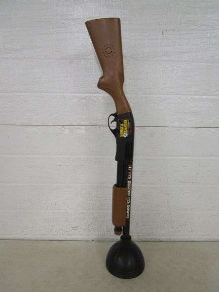 Redneck Plunger Battery Op Shotgun Sound Oberman Auctions