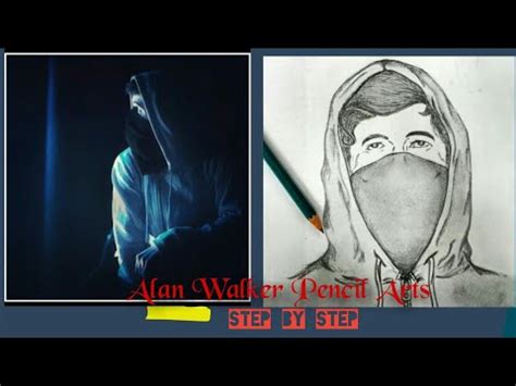 Alan Walker Sketch Alan Walker Pencil Arts Shorts Short Alanwalker