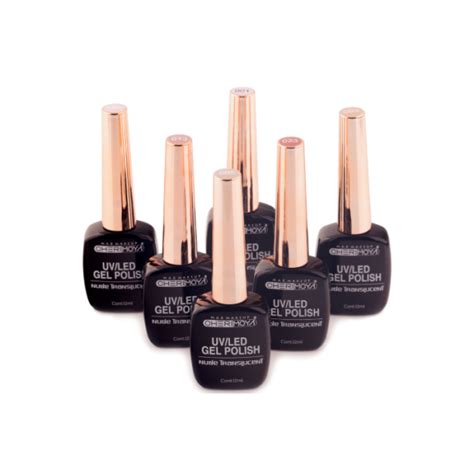 Colección Nude Translucent Cherimoya Distri Nails Insumos para uñas