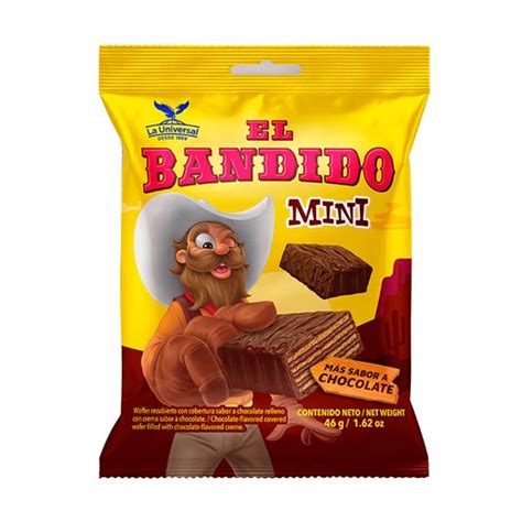 Chocolate Con Leche X6 El Bandido 108gr