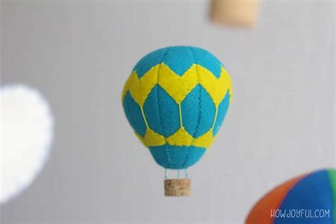 Hot Air Balloon Mobile How To Make A Baby Mobile Free Pattern