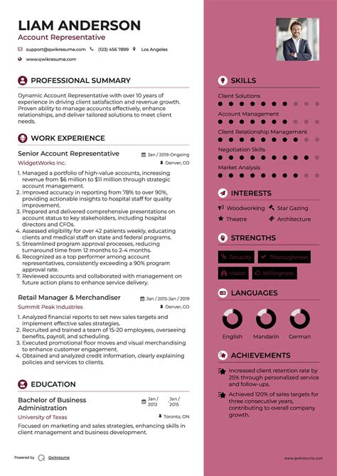 Account Rep Resume - FrankieSpalding Blog
