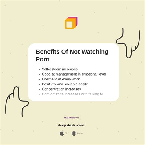 Benefits Of Not Watching Porn Deepstash