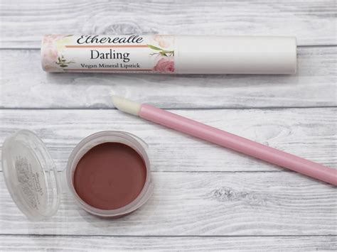 Vegan Lipstick Darling Medium Rose Brown Nude Etsy