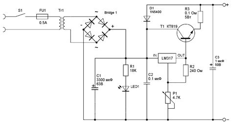 Как собрать лабораторный блок питания на основе LM317 своими руками ...