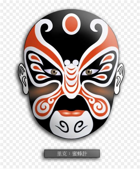 Peking Opera Mask Chinese Opera Masks Designs Clipart Chinese Mask