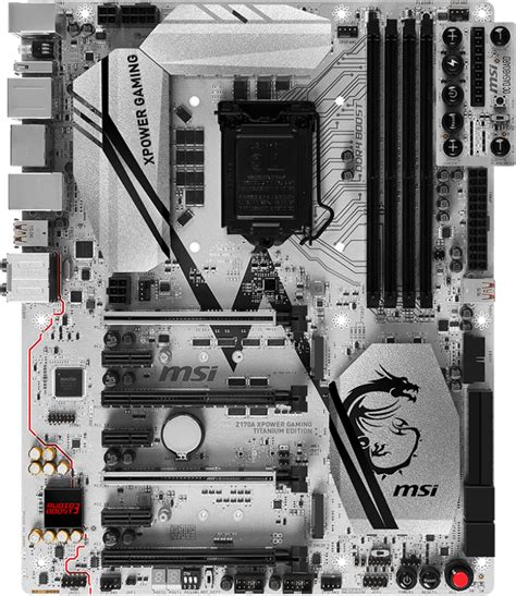 Msi Z170a Xpower Gaming Titanium Edition Motherboard Specifications On Motherboarddb