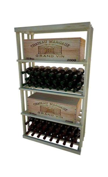 4 Ft 1 Column Rectangular Bin Wine Rack Vintner Series Wine Racks