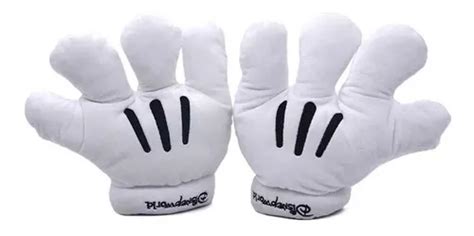 Guantes Mickey Mouse Cosplay Disfraz Botarga Micky Premium Coleccion