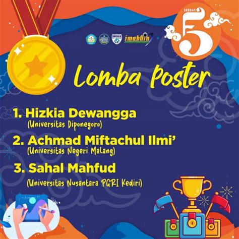 Mahasiswa PPKn UNP Kediri Raih Juara 3 Lomba Desain Poster Tingkat