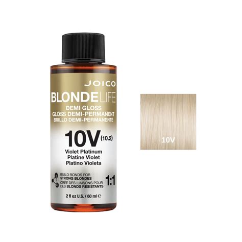 Joico Blonde Life Demi Liquid Gloss V Violet Platinum Ml Hair Beauty Products New Zealand