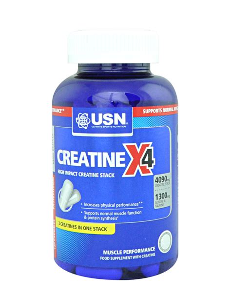 Creatine X4 by USN (120 capsules)