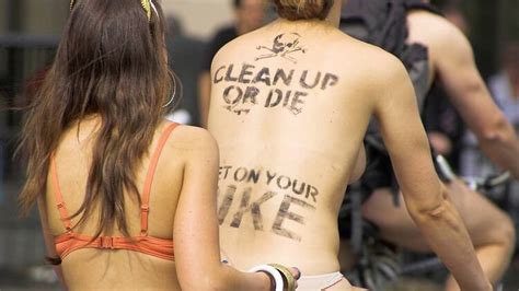 In Pictures The World Naked Bike Ride 2025 In London