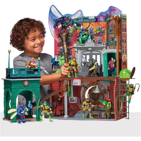 Sewer Lair Playset Teenage Mutant Ninja Turtles Mutant Mayhem Playmates