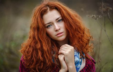 Download Wallpaper Look Face Red Anna Zabolotskaya Photographer