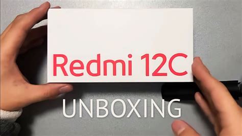 Redmi 12c Unboxing Youtube