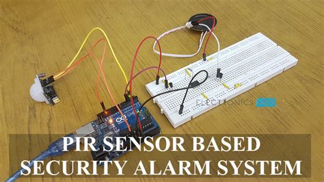 Pir Sensor Based Security Alarm System Using Um Ic