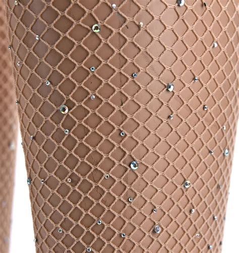 Meia Cal A Arrast O Strass Nude Descart Vel Uso X No Maximo Mercadolivre