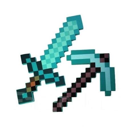 Набор оружия Майнкрафт (Зачарованный Алмазный Меч + Зачарованная ...