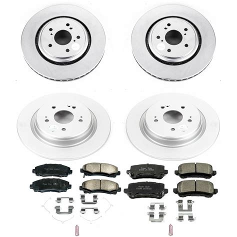 PowerStop Performance Brake Pads Rotors Kit CRK7284