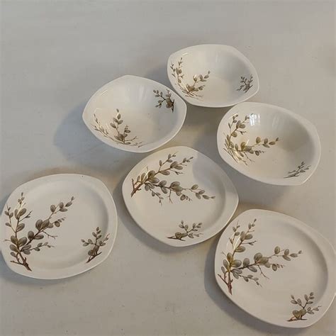 Winfield China Pussy Willows Etsy