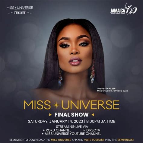 Jamaica Competes In Finale Of The 71st Miss Universe Staging Tonight