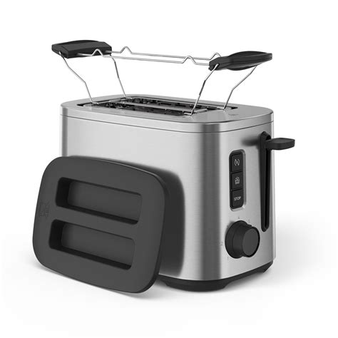 Тостер Electrolux Create 5 E5T1-4ST, 800W, Дигитален таймер с дисплей ...