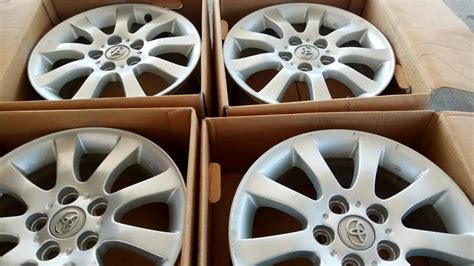 4 16 Oem Toyota Camry Factory Alloy Wheels Rims Rines For Sale In