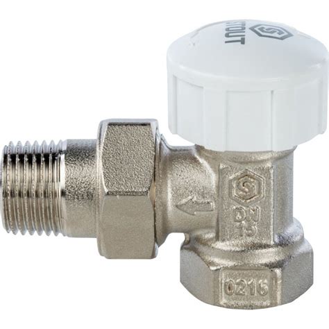 Клапан термостатический угловой 1/2" ВН STOUT – купить по цене от 835 ...