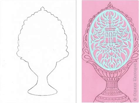 МК_к _ПАСХЕ "Кружева из бумаги". Открытки | форум Babyblog