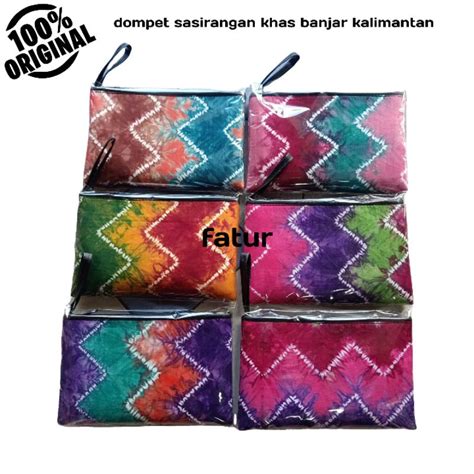 Jual Dompet Motip Sasirangan Khas Banjar Kalimantan Shopee Indonesia