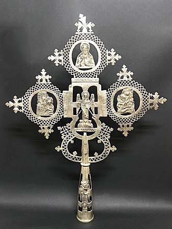 Processional Coptic Cross Hartenberger World Musical Instrument