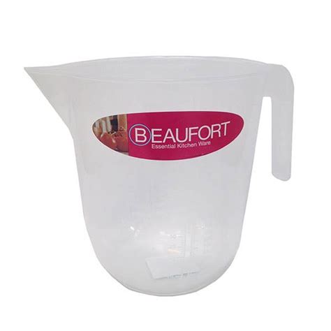 Beaufort Plastic Measuring Jug Accessories Janitorial Janitorial