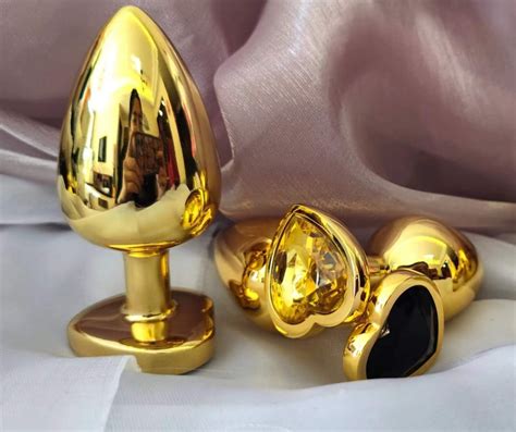 Metal Plug Heart Butt Plug Beginner Anal Toys Bdsm Anal Dildo Etsy Australia