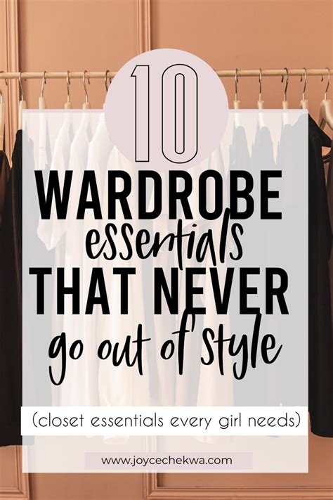 10 wardrobe essentials that never go out of style – Artofit
