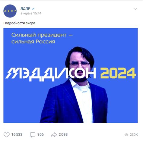 Кандидат от ЛДПР | Пикабу