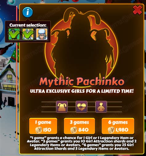 Mythic Pachinko Qol Selection Info Suggestions Hentai Heroes