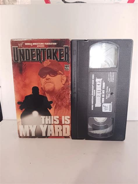 Wwf Undertaker This Is My Yard Vhs Ebay