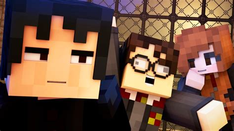 Harry Potter Snapes Demise Minecraft Animation Youtube