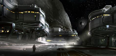 sparth . - Halo 4 - asteroid concept
