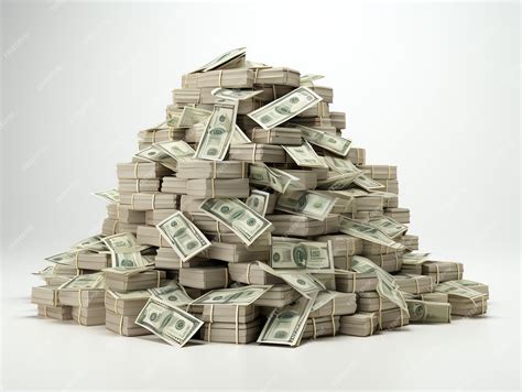 Premium Photo A Large Pile Of Money