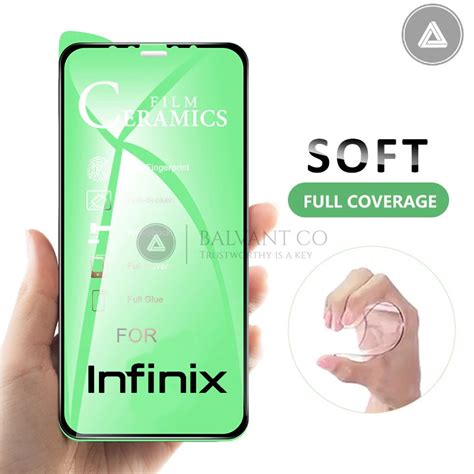 Jual TEMPERED GLASS CERAMIC FILM D FOR INFINIX HOT HOT HOT PLAY NOTE LITE SMART S