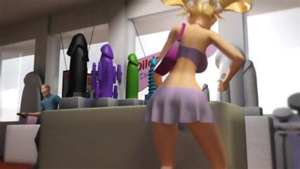 Dgspot Hot Blonde Gets Her Throat Fucked By A Big Cock While Shopping A Dildo D Animation