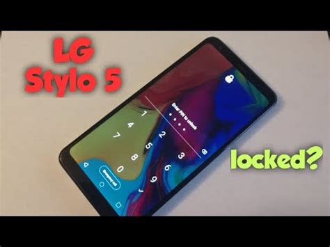 Lg Stylo How To By Pass Screen Lock Pin Password Pattern Hard