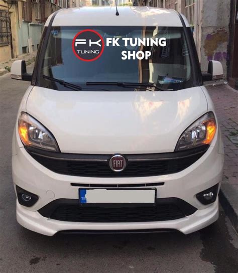 FİAT DOBLO D4 ÖN TAMPON EKİ 2015 ve üzeri polyester boyasız FK