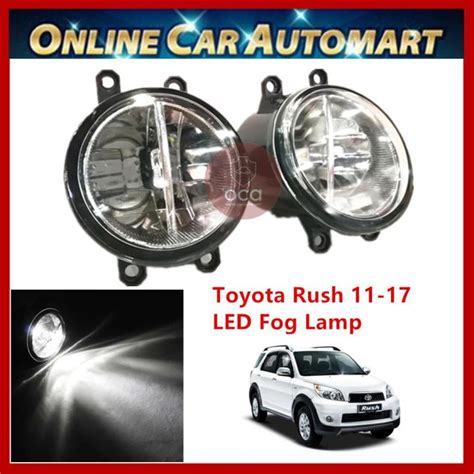 Toyota Rush 11 17 Oem Car Fog Lightfog Lamp Bmw Type 2pcs Lazada
