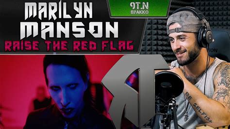 Marilyn Manson Raise The Red Flag РЕАКЦИЯ YouTube