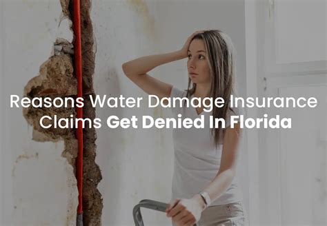 Reasons Water Damage Insurance Claims Get Denied In Florida Krapf