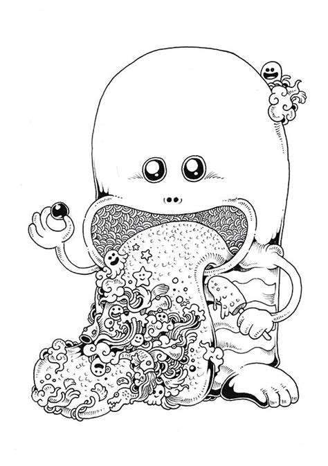 Kerby Rosans Doodle Coloring Pages Colouring Adult Detailed Advanced