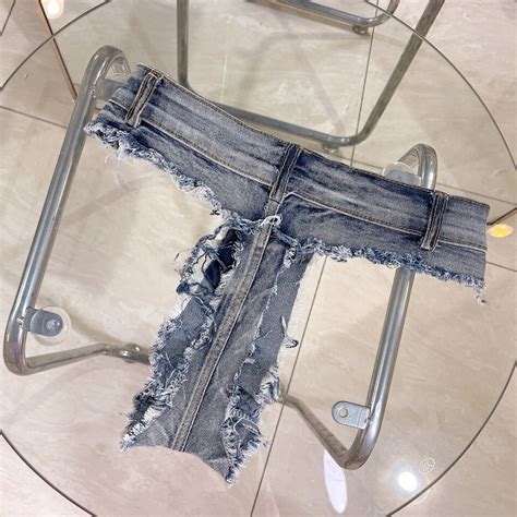 Women Sexy Mini Hot Pants Jeans Micro Shorts Denim Low Waist Nightclub